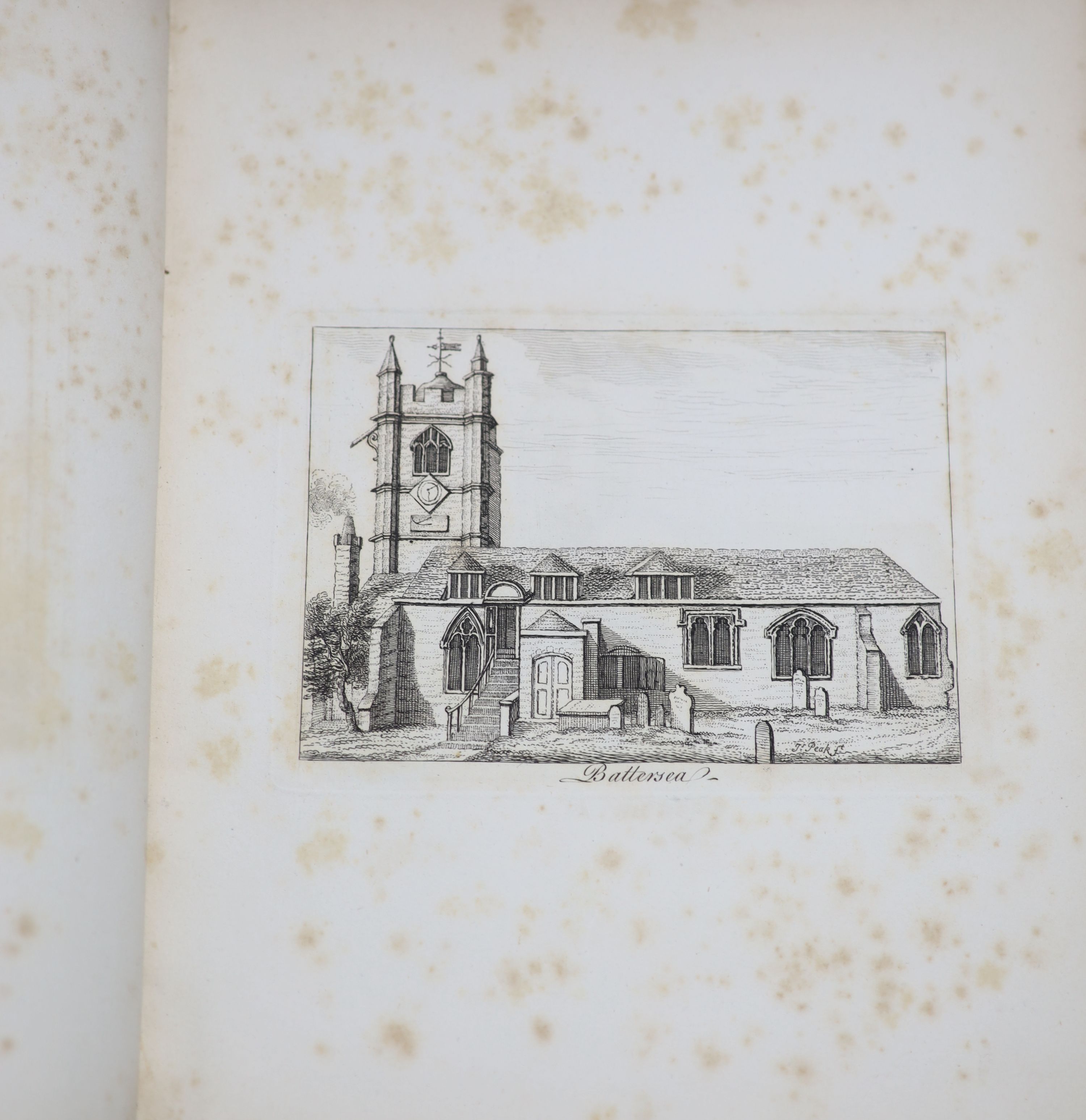 Evans, Edward, The Ecclesiastical Topography of the County of Surrey, Containing Forty-Five Views of Churches of that County, Drawn by